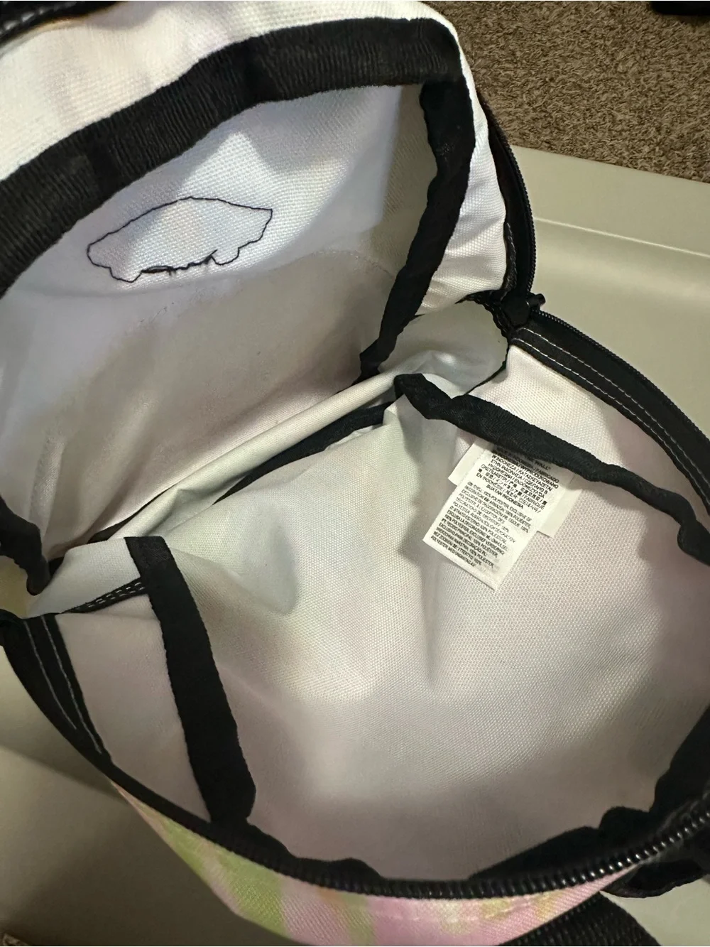 Vans tie-dye mini backpack